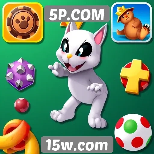 Exploração das categorias de jogos disponíveis no 5P.COM